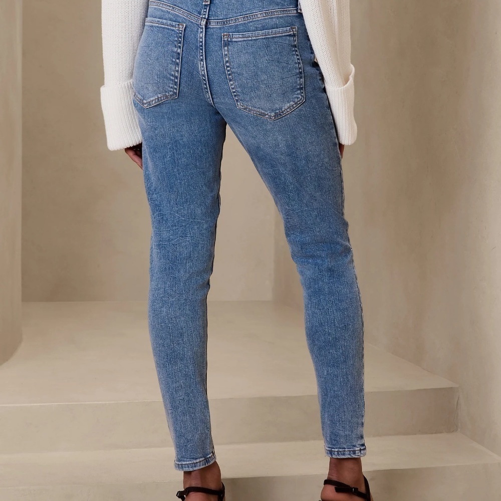 New BANANA REPUBLIC VINTAGE STRETCH MID-RISE SKINNY JEAN TALL - Picture 2 of 7